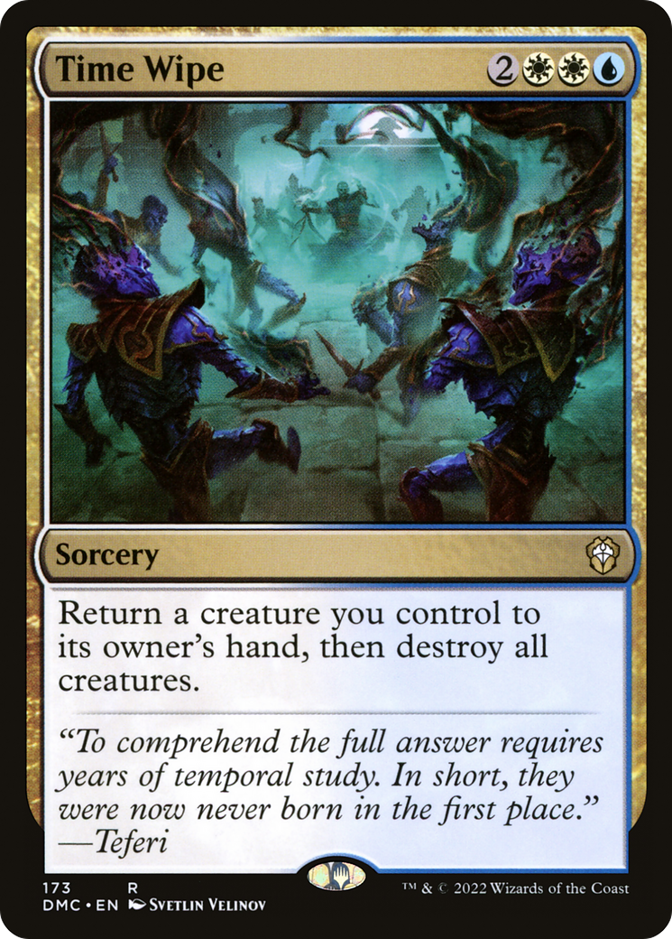 Image of Time Wipe (DMC-173) - Dominaria United Commander