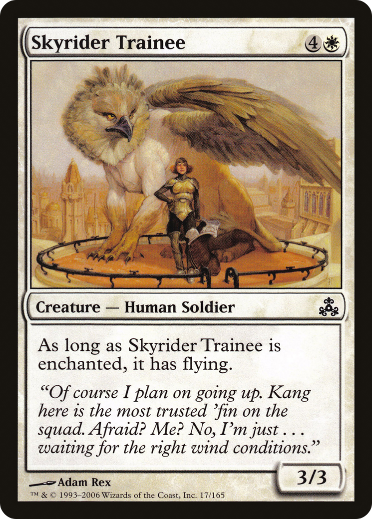 Image of Skyrider Trainee (GPT-017) - Guildpact Foil