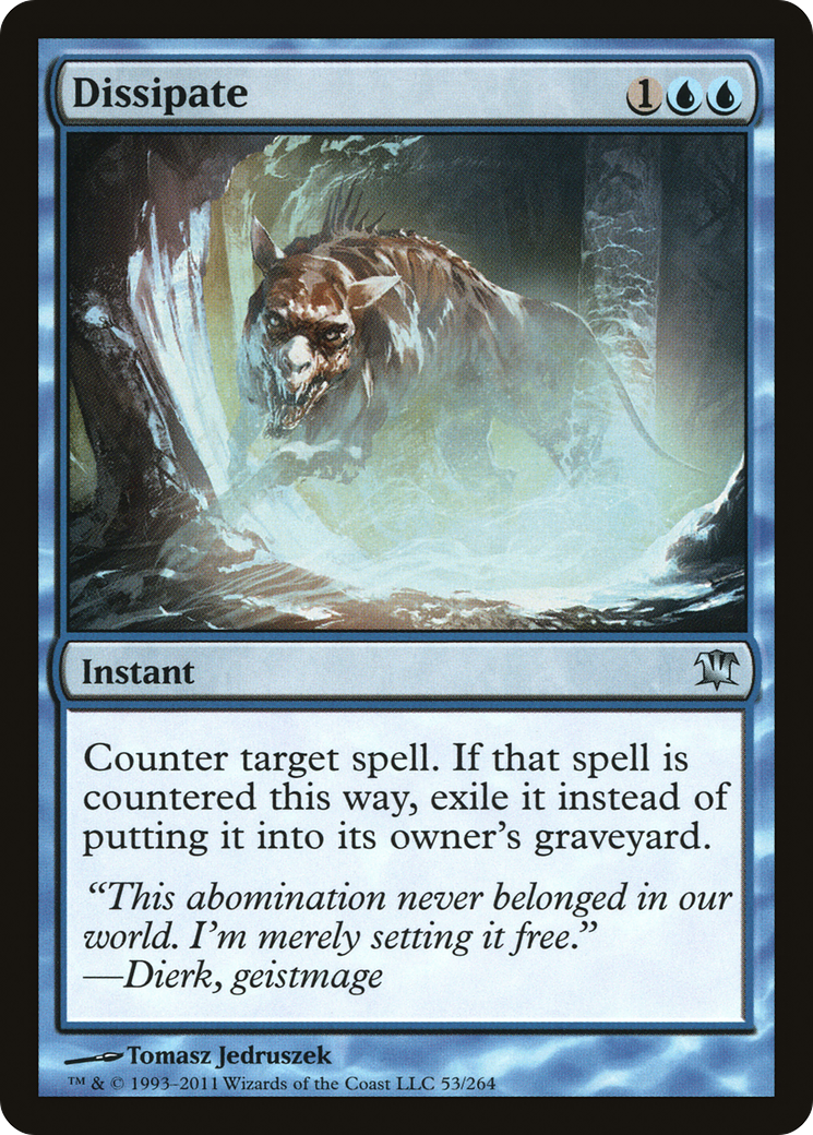 Image of Dissipate (ISD-053) - Innistrad