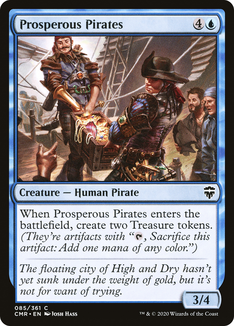 Image of Prosperous Pirates (CMR-085) - Commander Legends