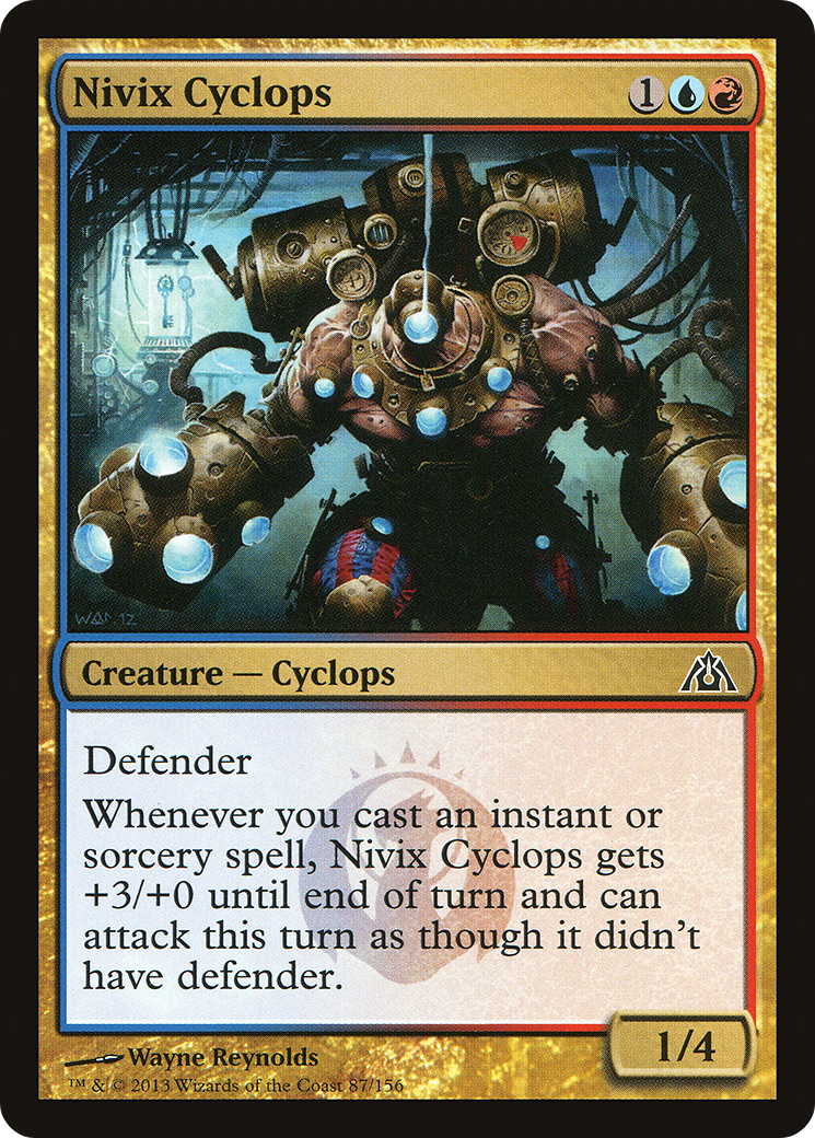 Image of Nivix Cyclops (DGM-087) - Dragon's Maze Foil
