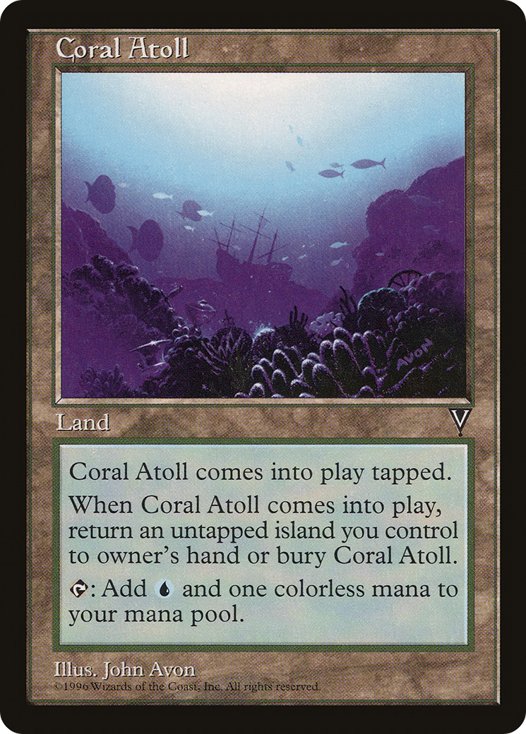 Image of Coral Atoll (VIS-) - Visions
