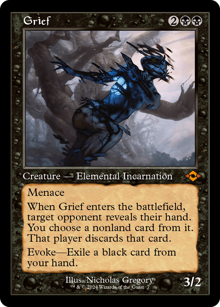 Image of Grief (Retro Frame) (MH2-007) - Modern Horizons 2 Timeshifts