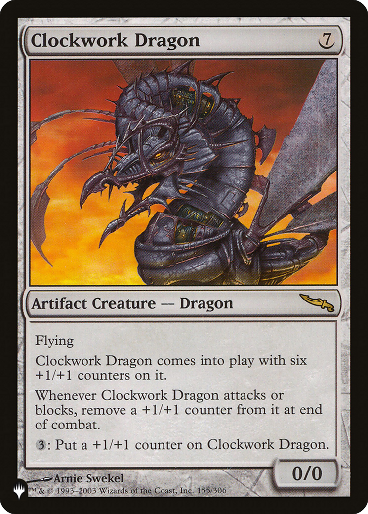 Image of Clockwork Dragon (LIST-MRD-155) - The List