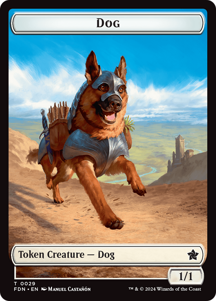Image of Dog (TFDN-029) - Foundations Tokens