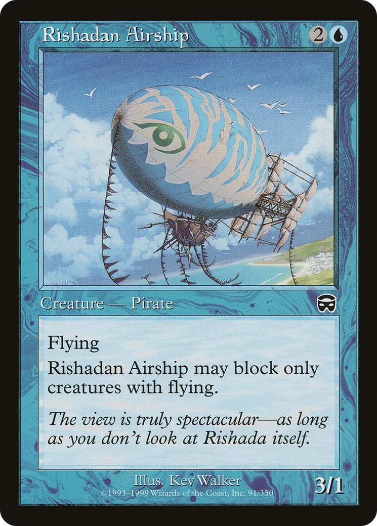 Image of Rishadan Airship (MMQ-091) - Mercadian Masques