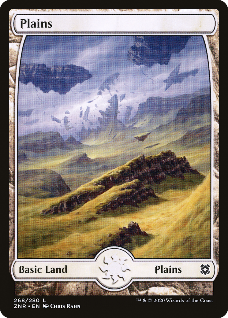 Image of Plains (268) - Full Art (ZNR-268) - Zendikar Rising: (Full Art)