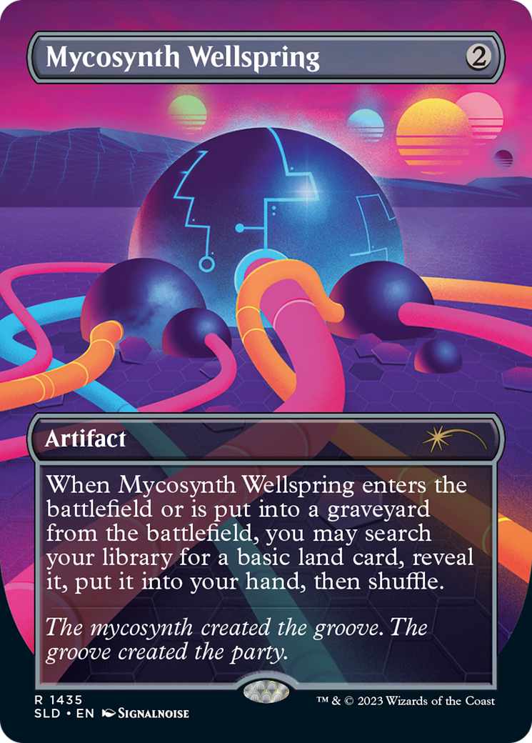 Image of Mycosynth Wellspring (SLD-1435) - Secret Lair Drop (Borderless)