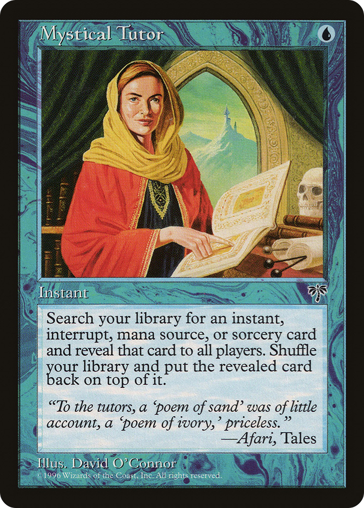 Image of Mystical Tutor (MIR-) - Mirage