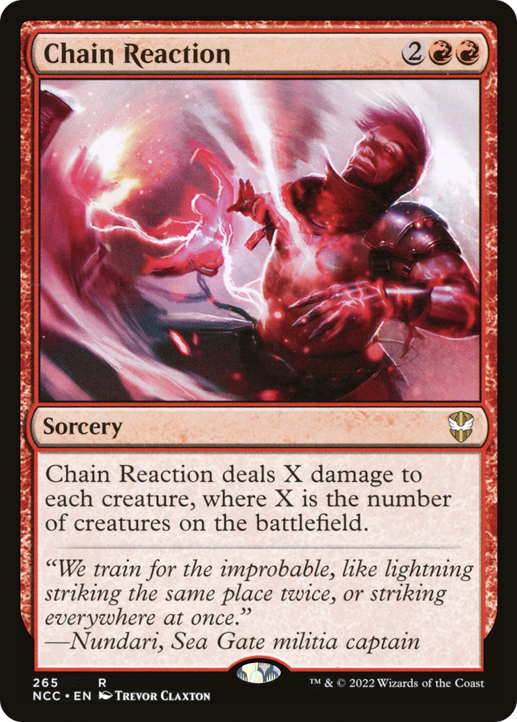 Image of Chain Reaction (NCC-265) - New Capenna Commander