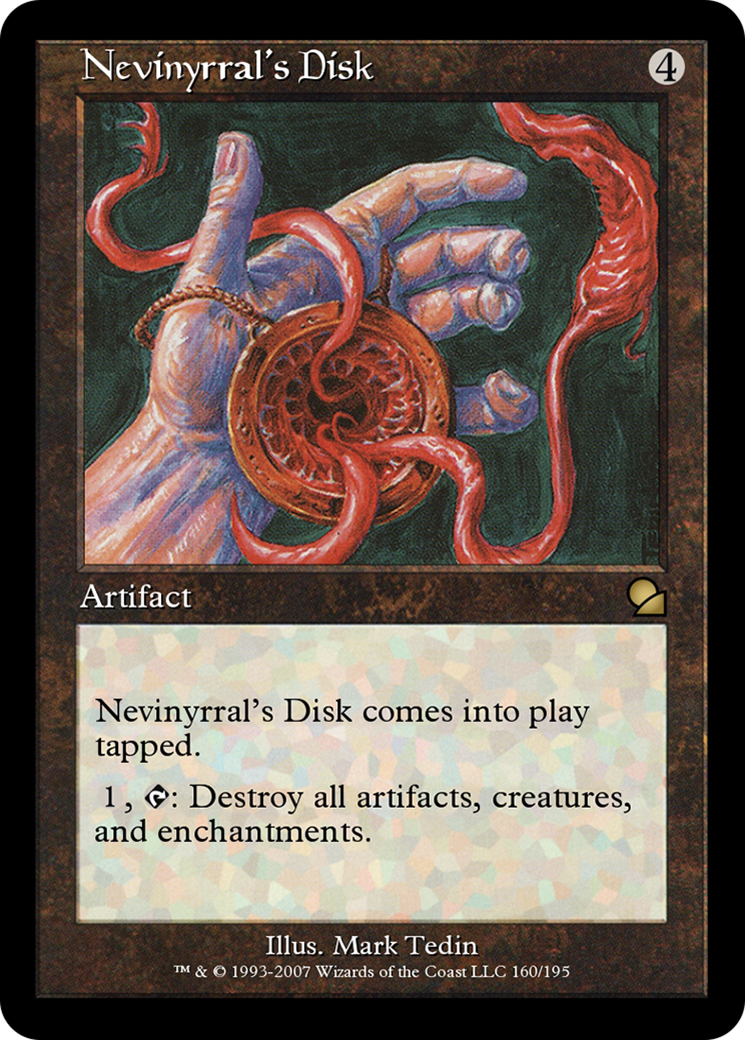 Image of Nevinyrral's Disk (ME1-160) - Masters Edition