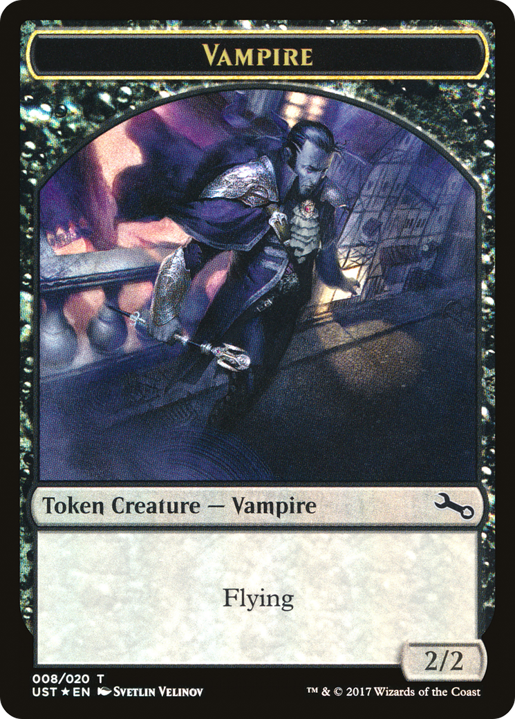 Image of Vampire Token (UST-008) - Unstable Tokens Foil