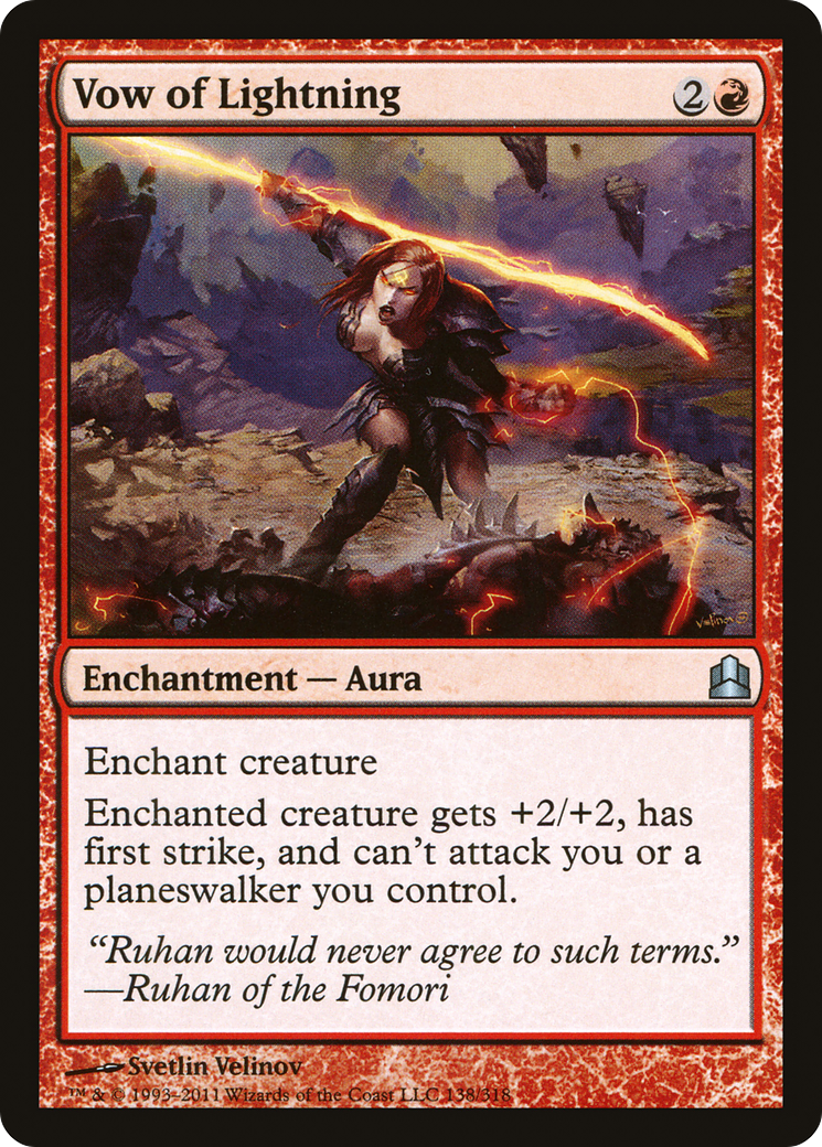 Image of Vow of Lightning (CMD-138) - Commander 2011