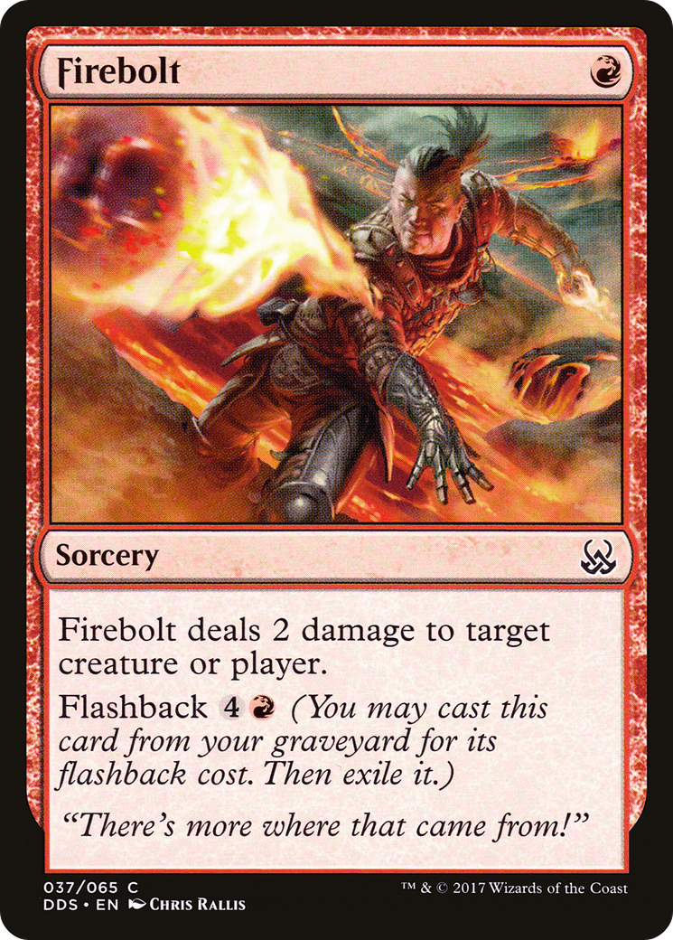 Image of Firebolt (DDS-037) - Duel Decks: Mind vs. Might