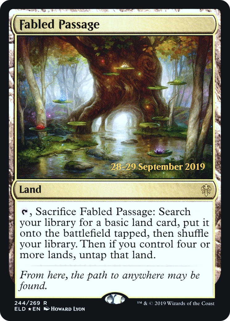 Image of Fabled Passage (ELD) (PRE-244S) - Throne of Eldraine Promos Foil