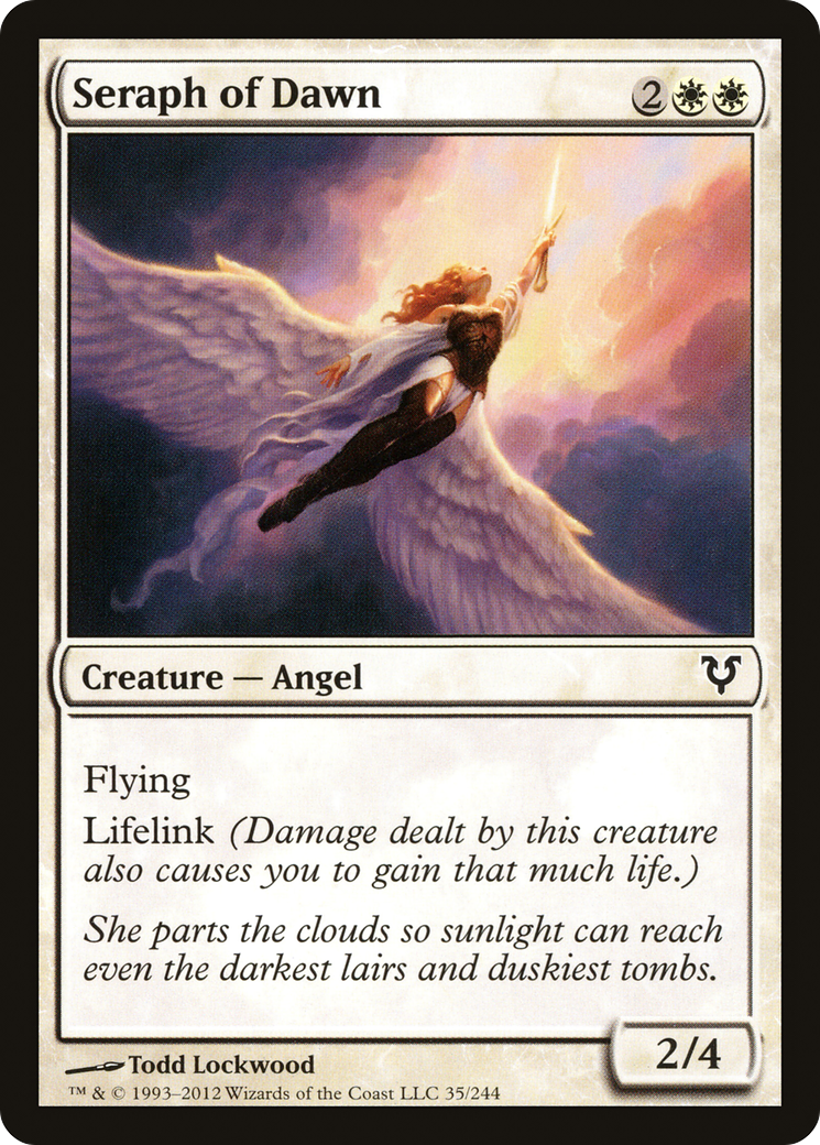 Image of Seraph of Dawn (AVR-035) - Avacyn Restored