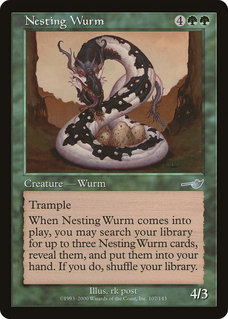 Image of Nesting Wurm (NMS-107) - Nemesis