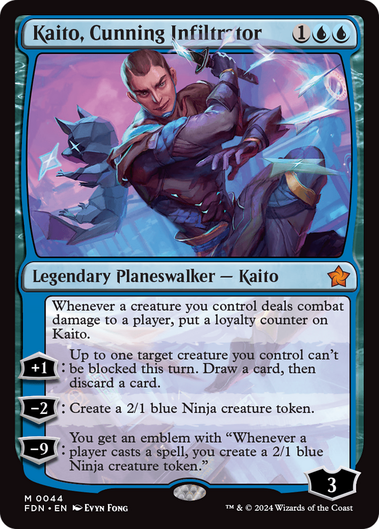 Image of Kaito, Cunning Infiltrator (FDN-044) - Foundations