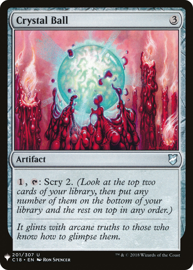 Image of Crystal Ball (LIST-201) - The List