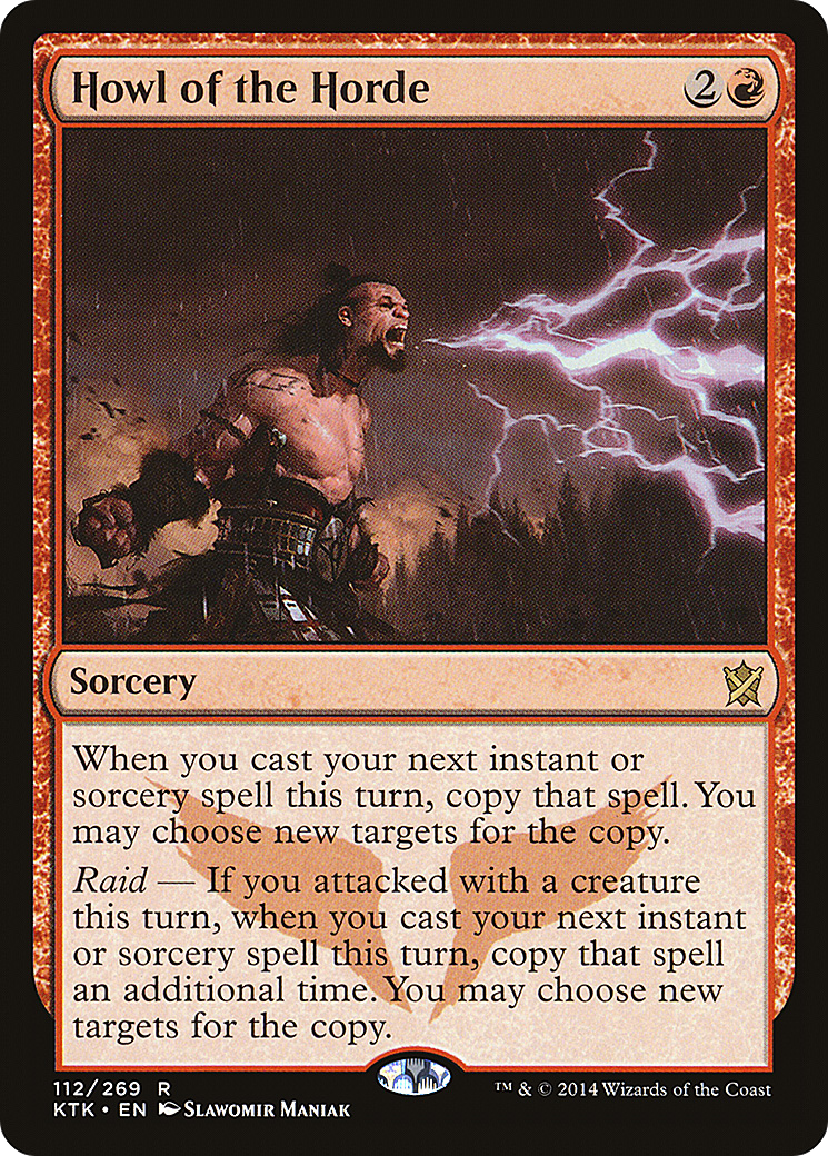 Image of Howl of the Horde (KTK-112) - Khans of Tarkir Foil