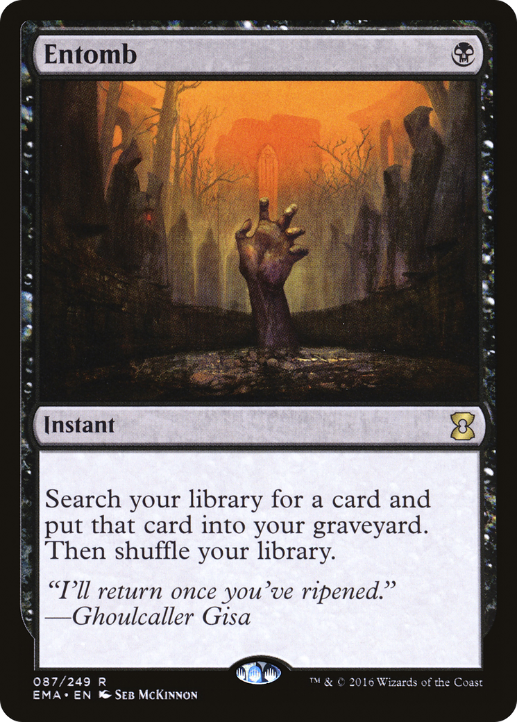 Image of Entomb (EMA-087) - Eternal Masters