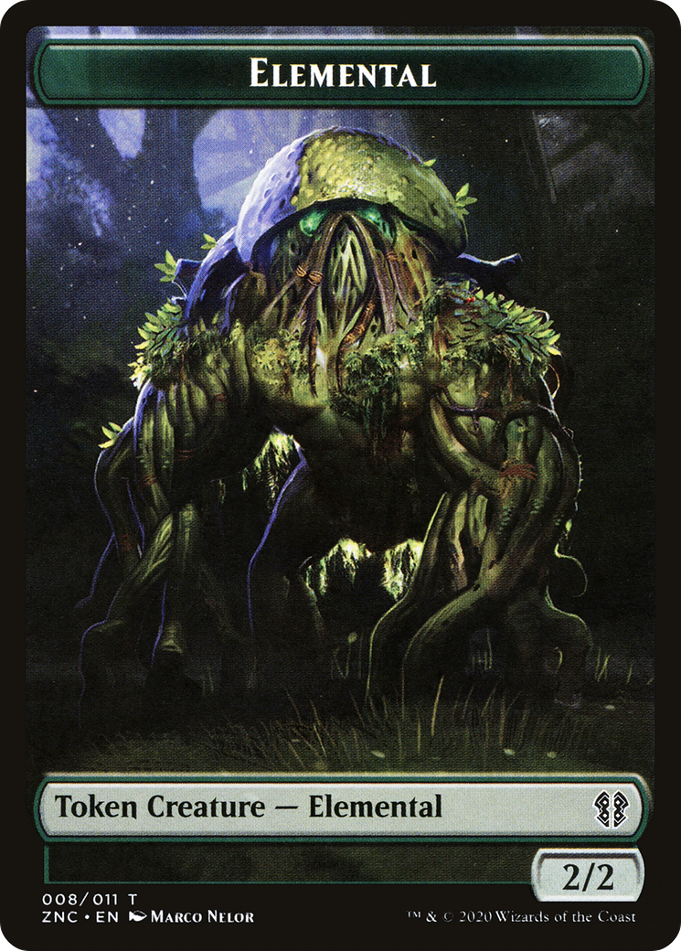 Image of Elemental (TZNC-008) - Zendikar Rising Commander Tokens
