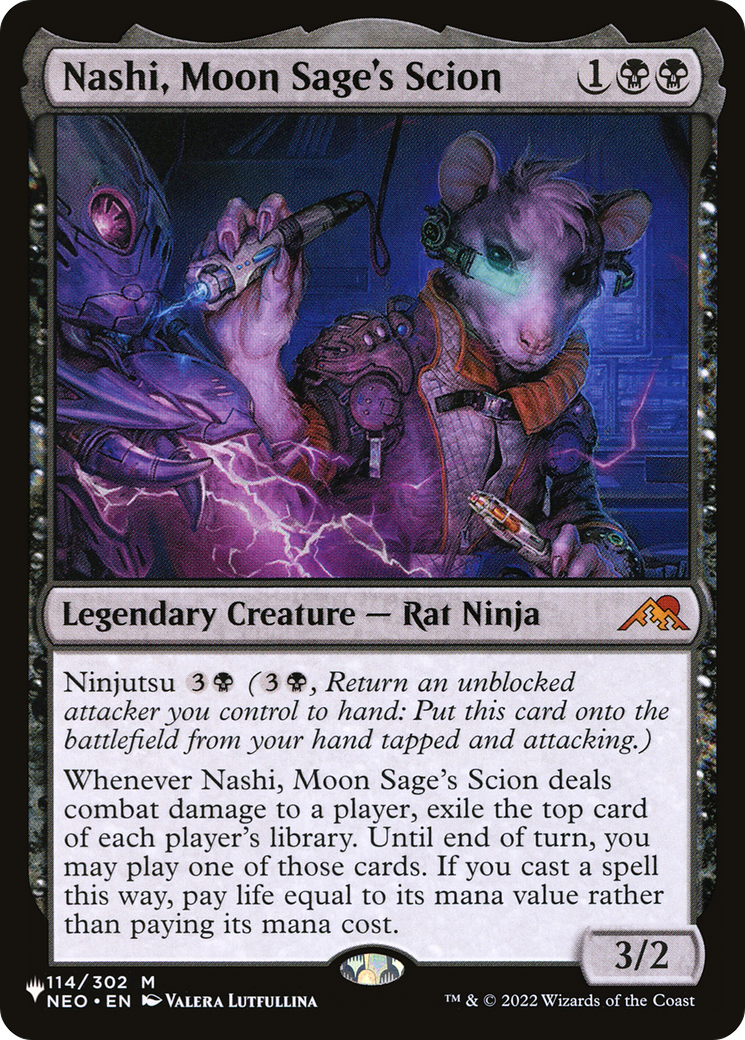 Image of Nashi, Moon Sage's Scion (LIST-NEO-114) - The List