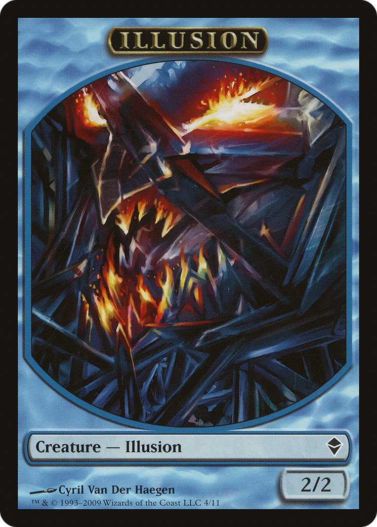 Image of Illusion Token (ZEN-004) - Zendikar Tokens