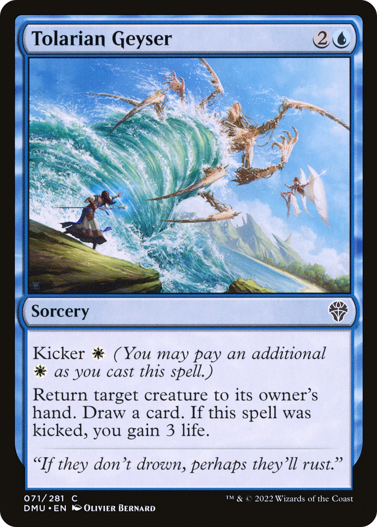 Image of Tolarian Geyser (DMU-071) - Dominaria United