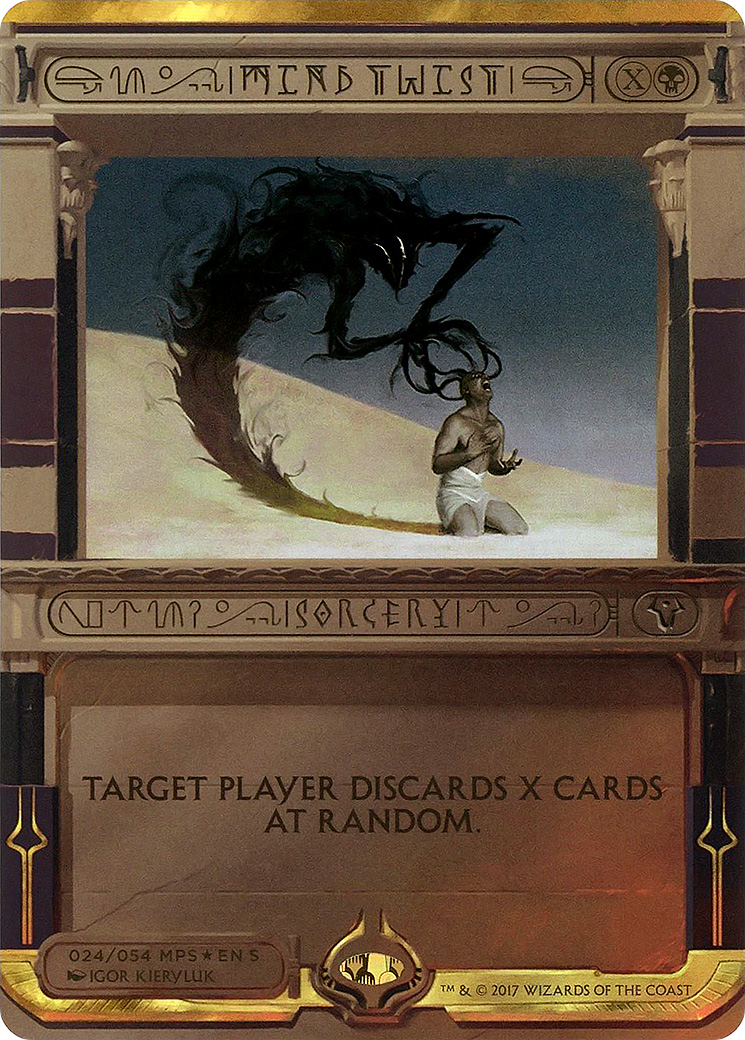 Image of Mind Twist (MPS2-024) - Amonkhet Invocations (Borderless) Foil