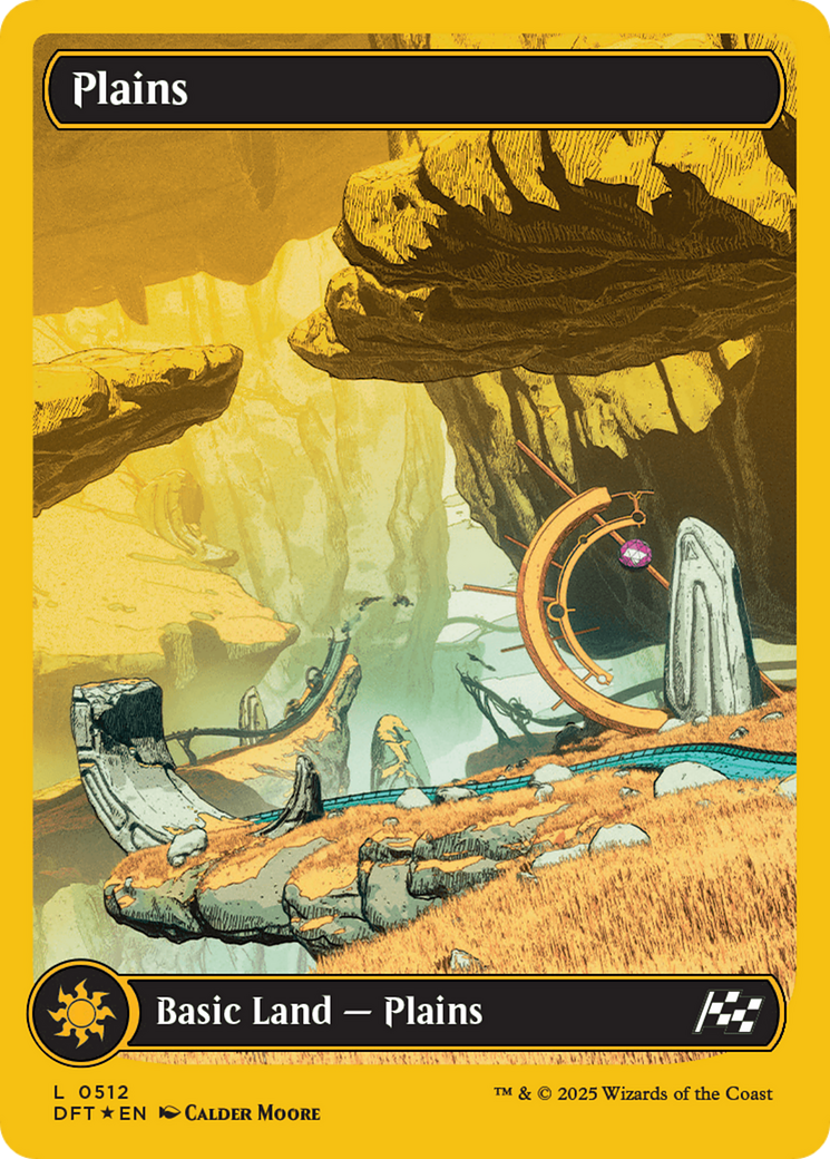 Image of Plains (0512) (First-Place Foil) (DFT-512) - Aetherdrift: (Full Art) Foil