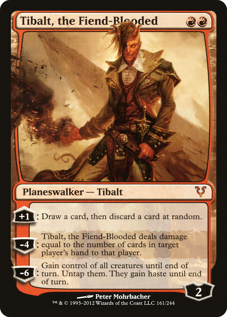 Image of Tibalt, the Fiend-Blooded (AVR-161) - Avacyn Restored Foil
