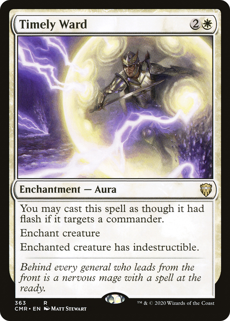 Image of Timely Ward (CMR-363) - Commander Legends
