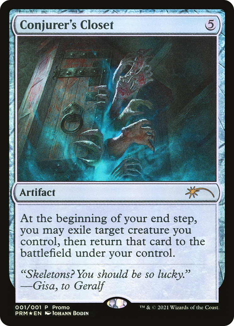 Image of Conjurer's Closet (PWP21-006) - Wizards Play Network 2021 Foil