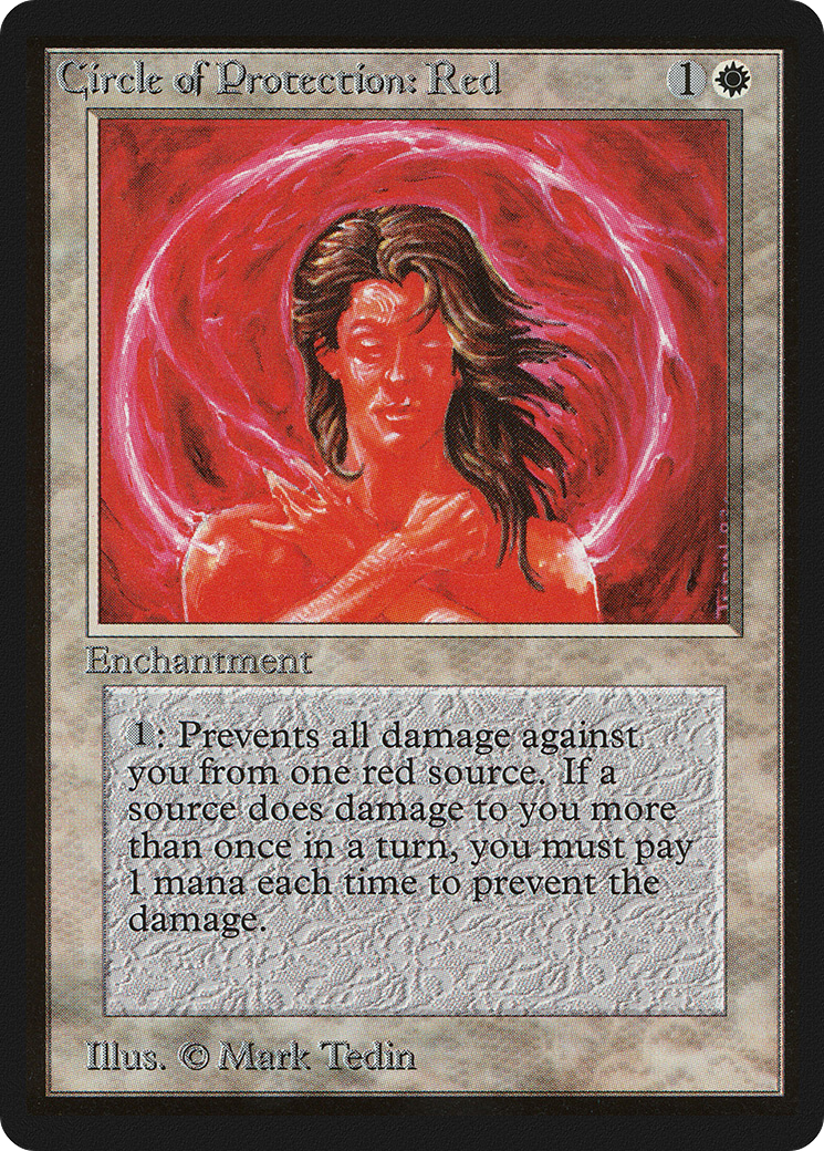 Image of Circle of Protection: Red (LEB-) - Limited Edition Beta