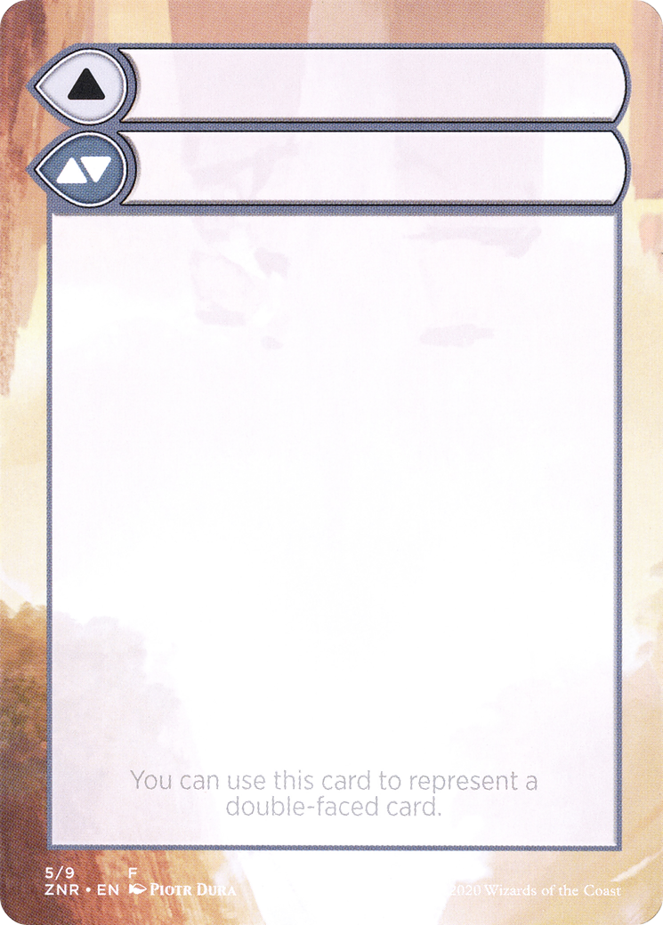 Image of Double-Faced Substitute Card (SZNR-005) - Zendikar Rising Substitute Cards (Borderless)
