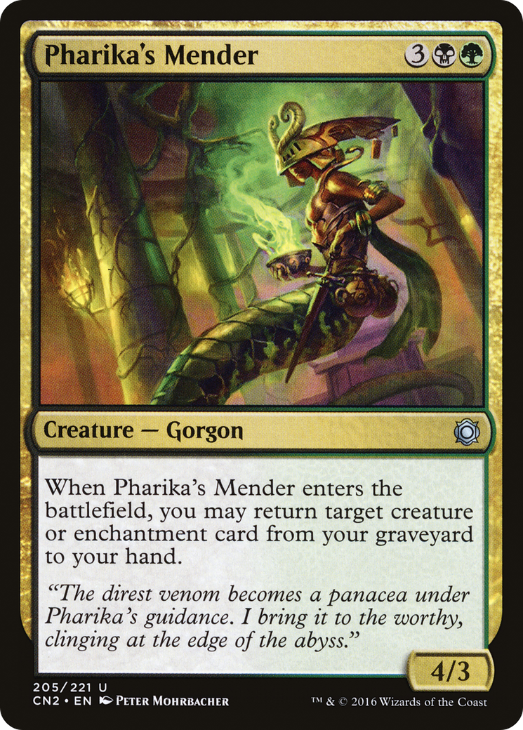 Image of Pharika's Mender (CN2-205) - Conspiracy: Take the Crown Foil