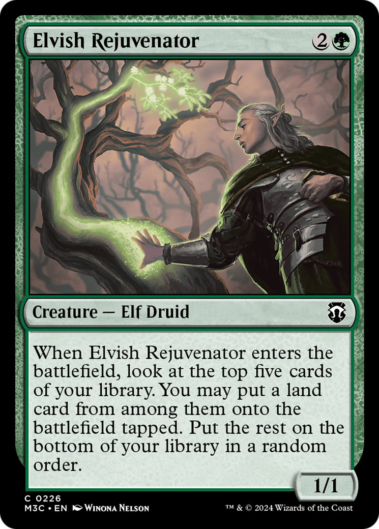 Image of Elvish Rejuvenator (M3C-226) - Modern Horizons 3 Commander