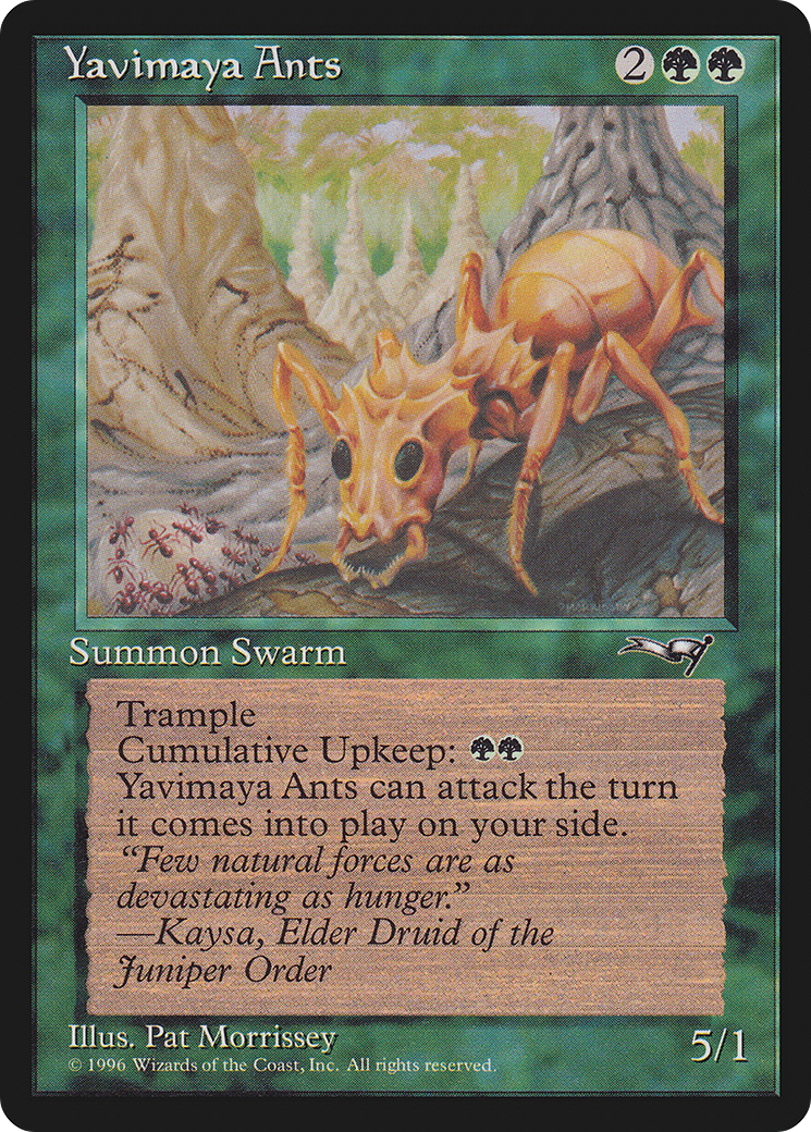 Image of Yavimaya Ants (ALL-) - Alliances