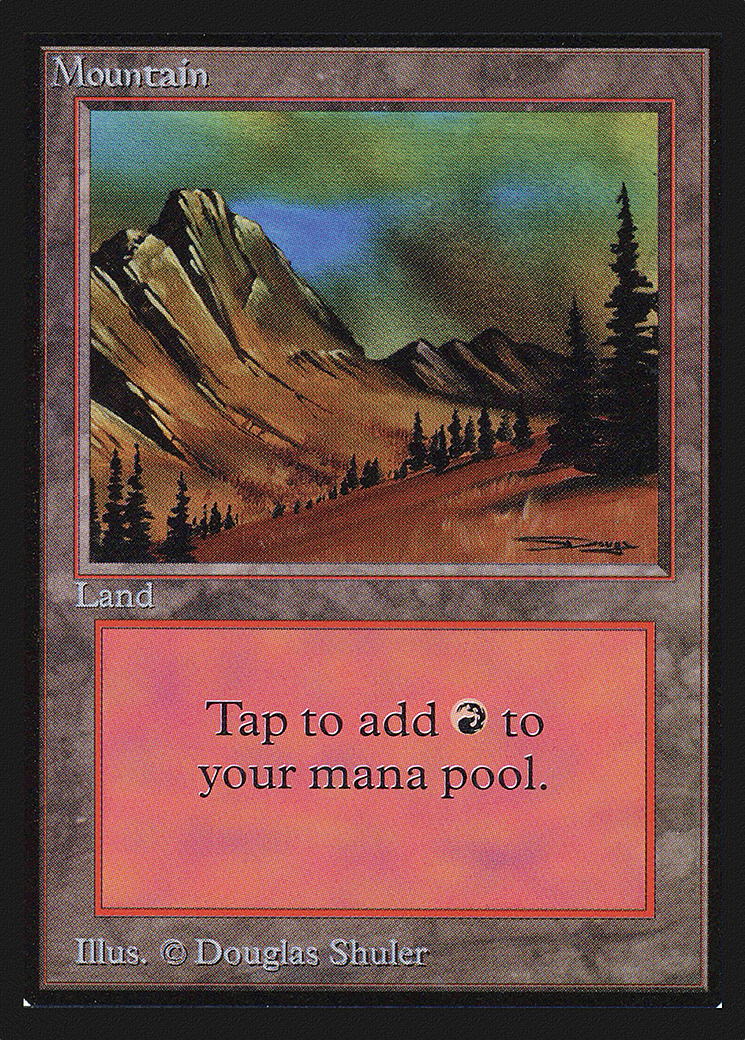 Image of Mountain (C) (IE) (IED-288) - Intl. Collectors' Edition