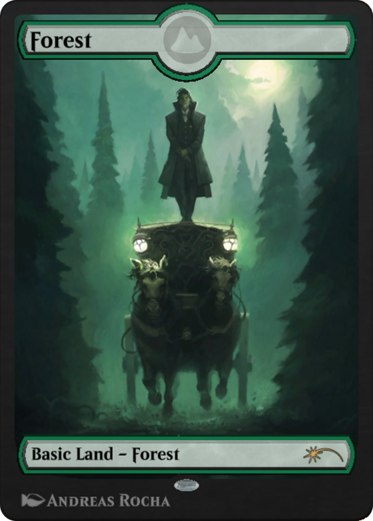 Image of Forest (PANA-266) - MTG Arena Promos: (Full Art)