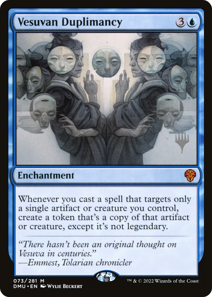 Image of Vesuvan Duplimancy (PPDMU-73P) - Dominaria United Promos Foil
