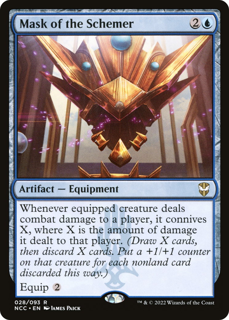 Image of Mask of the Schemer (NCC-028) - New Capenna Commander