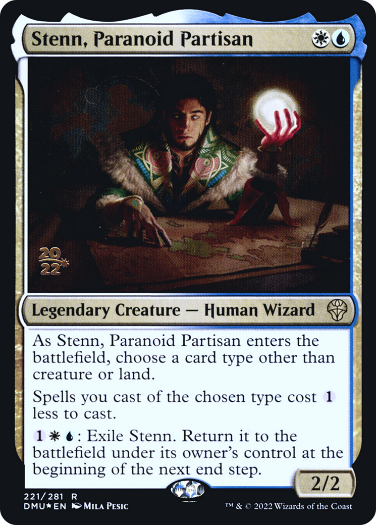 Image of Stenn, Paranoid Partisan (PRE-221) - Dominaria United Promos Foil