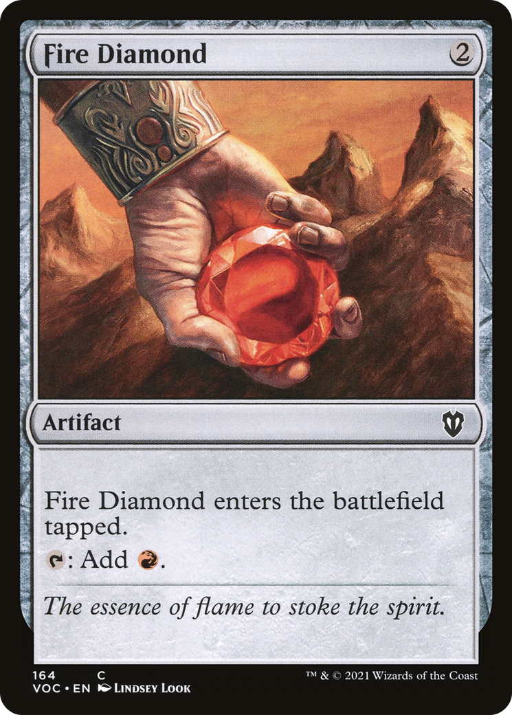 Image of Fire Diamond (VOC-164) - Crimson Vow Commander