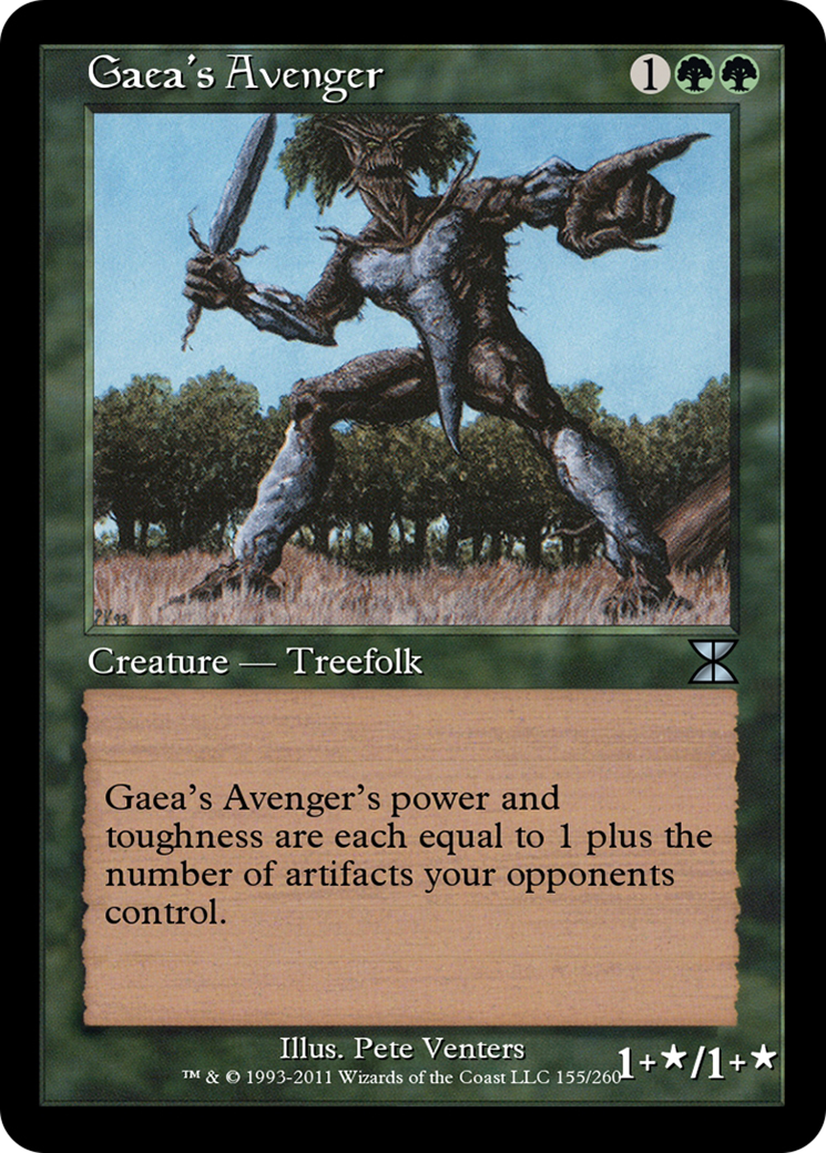 Image of Gaea's Avenger (ME4-155) - Masters Edition IV Foil