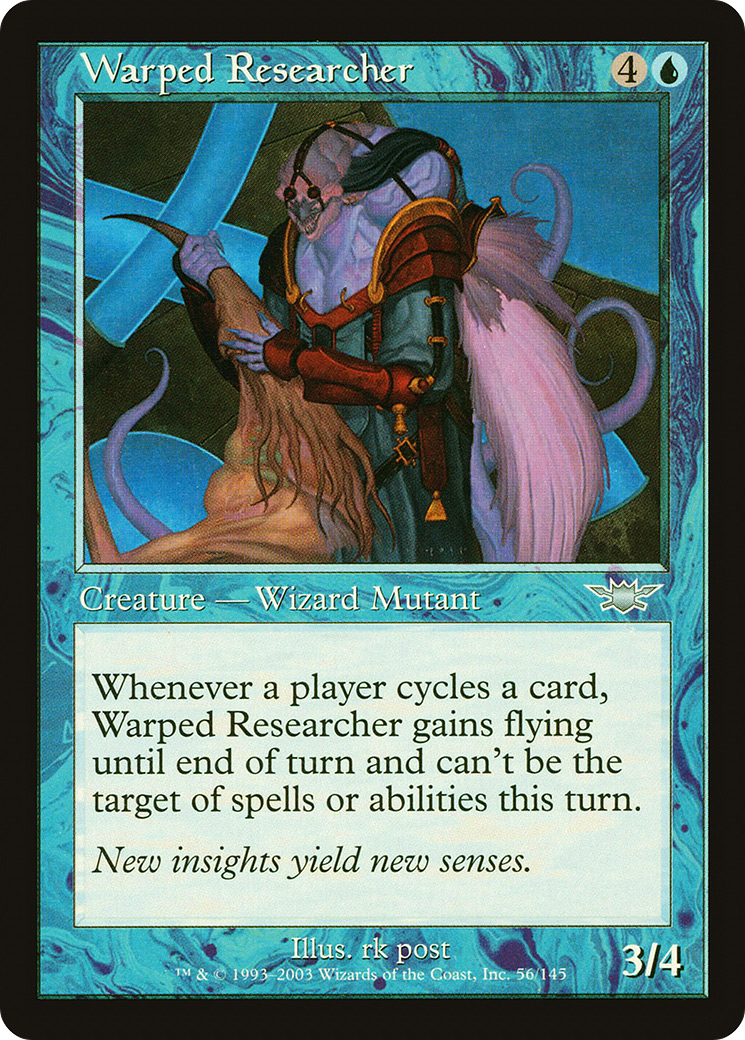 Image of Warped Researcher (LGN-056) - Legions Foil