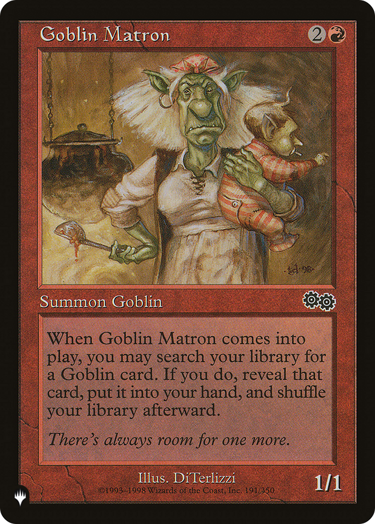 Image of Goblin Matron (LIST-USG-191) - The List