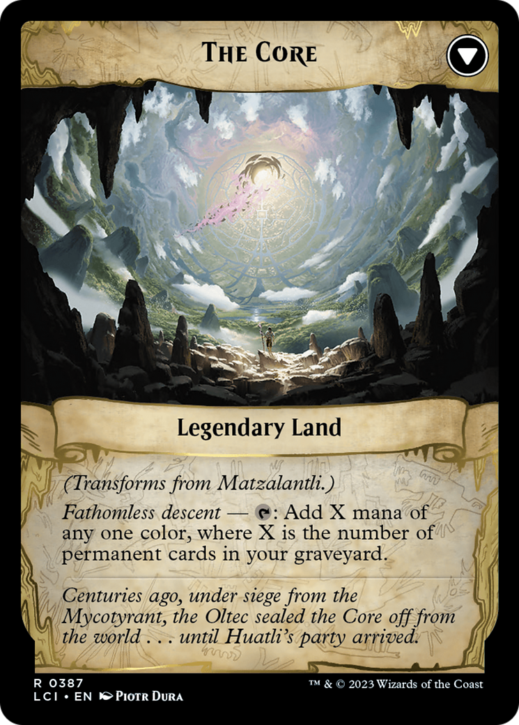 Image of Matzalantli, the Great Door (Extended Art) (LCI-387) - The Lost Caverns of Ixalan: (Extended Art) Foil