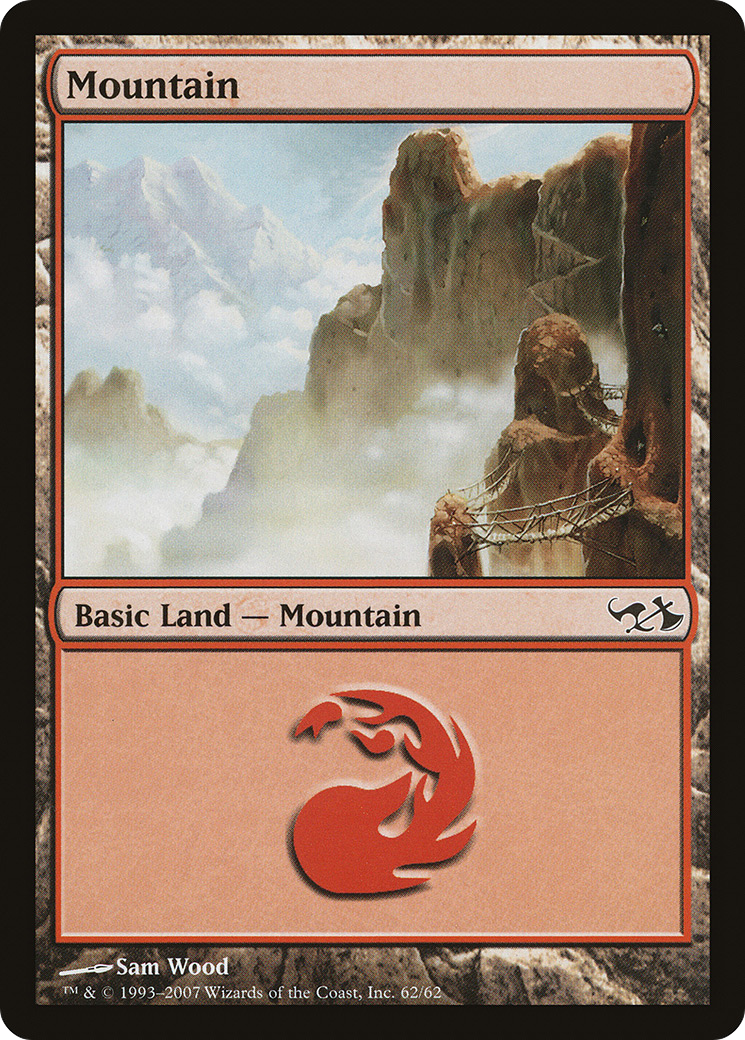 Image of Mountain (62) (EVG-062) - Duel Decks: Elves vs. Goblins